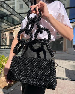 Black Art Crystal Bag